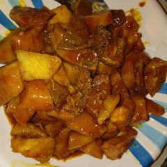 A picture of Yam porridge.