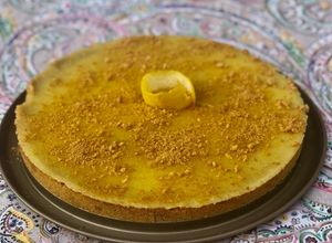 Foto principal de Tarta de lemon curd fría en thermomix