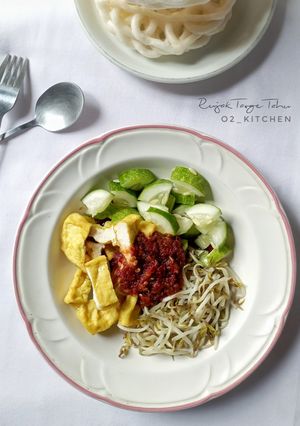 Foto resep Rujak Taoge Tahu