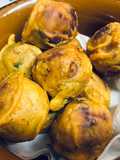 Aloo bonda (fried potato balls)