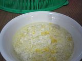 Krim sup ayam jagung