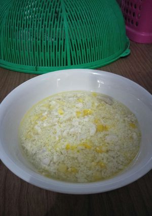 Foto resep Krim sup ayam jagung
