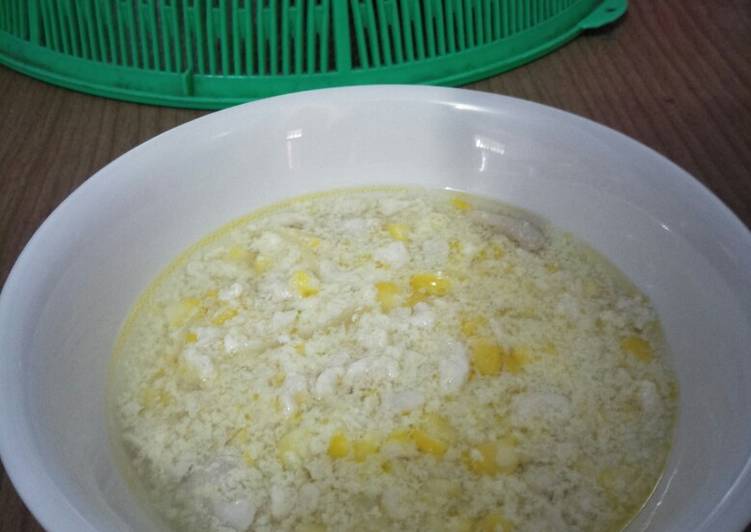 Recipe: Tasty Krim sup ayam jagung