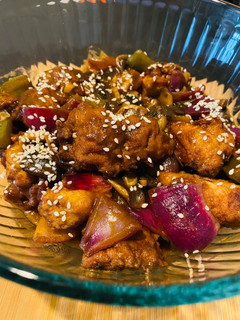A picture of Chicken manchurian.