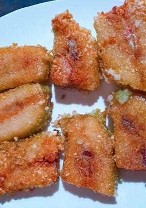 Hình của món Bánh trưng rán.