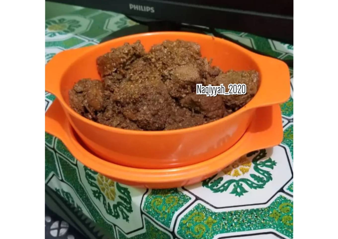 Langkah Mudah untuk Membuat 130. Rendang Sapi bumbu Indofood Anti Gagal