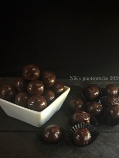 Foto resep Chocolate truffles with cake batter