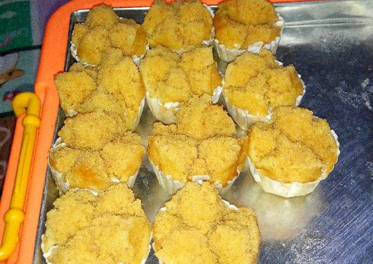 Resep Eggless Bolu Kukus Mekar Nanas(No Sprite No Mixer) Anti Gagal