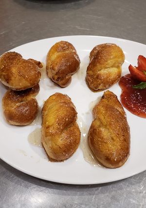Una foto de Pan de maíz