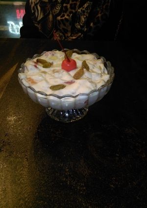 A picture of Creamy Fruit Salad.