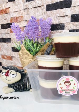 Foto resep Pudding Coklat vla Vanilla