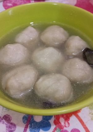 Foto resep Bakwan kuah ikan parang-parang