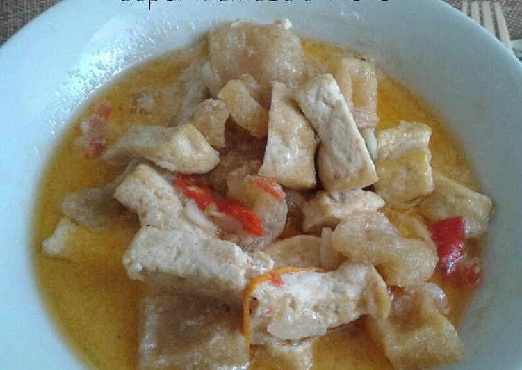 Sayur Krecek Tahu Simple