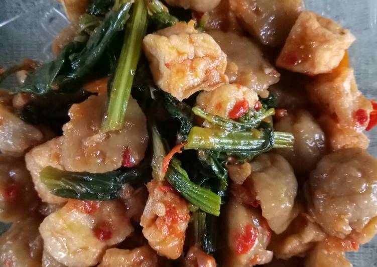 Oseng tahu bakso sayur 😁