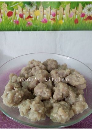 Foto resep Bakso daging homade (blender)