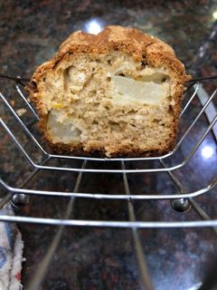 Una foto de Budín de pera, SIN TACC🍐🍐