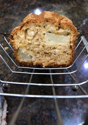 Una foto de Budín de pera, SIN TACC🍐🍐