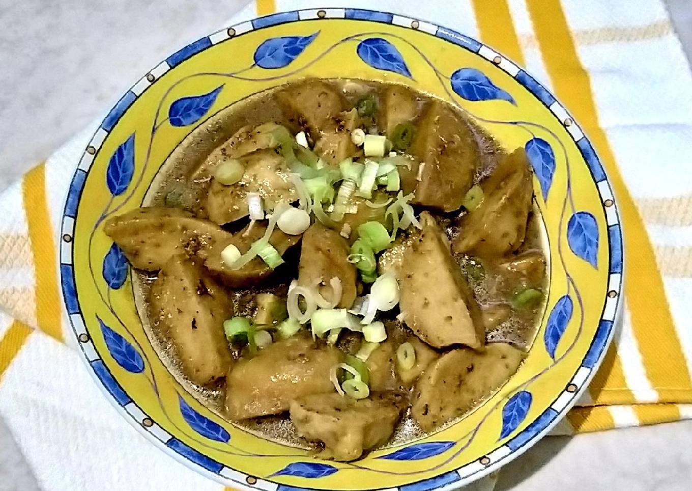 Baso sapi masak kecap