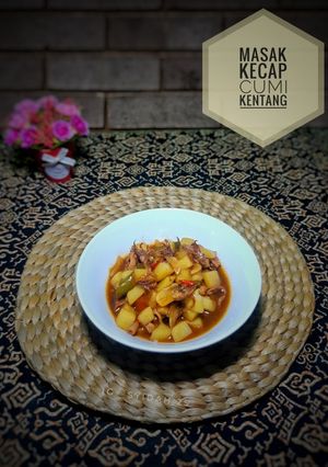Foto resep Masak Kecap Cumi Kentang