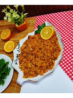 عکسی از دستور خوراک گل کلم و گوشت چرخکرده