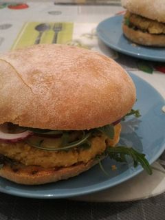 Una foto de Hamburguesas vegetales