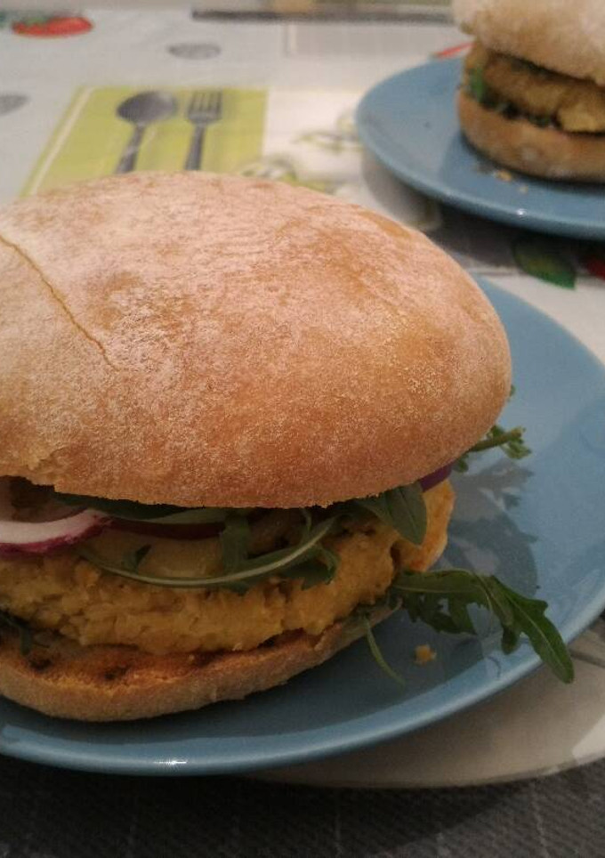 Una foto de Hamburguesas vegetales