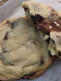 Truffle Stuffed Chocolate Chip Cookies
