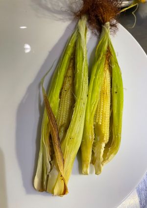 香烤玉米筍 的食譜成品照片