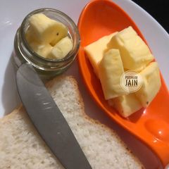 A picture of Homemade jain butter.