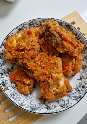 Foto resep Ayam Crispy Geprek
