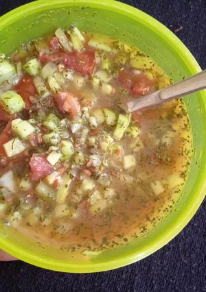 عکسی از دستور سالاد شیرازی 🥗