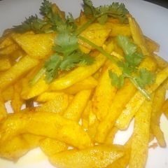 A picture of Homemade fries.