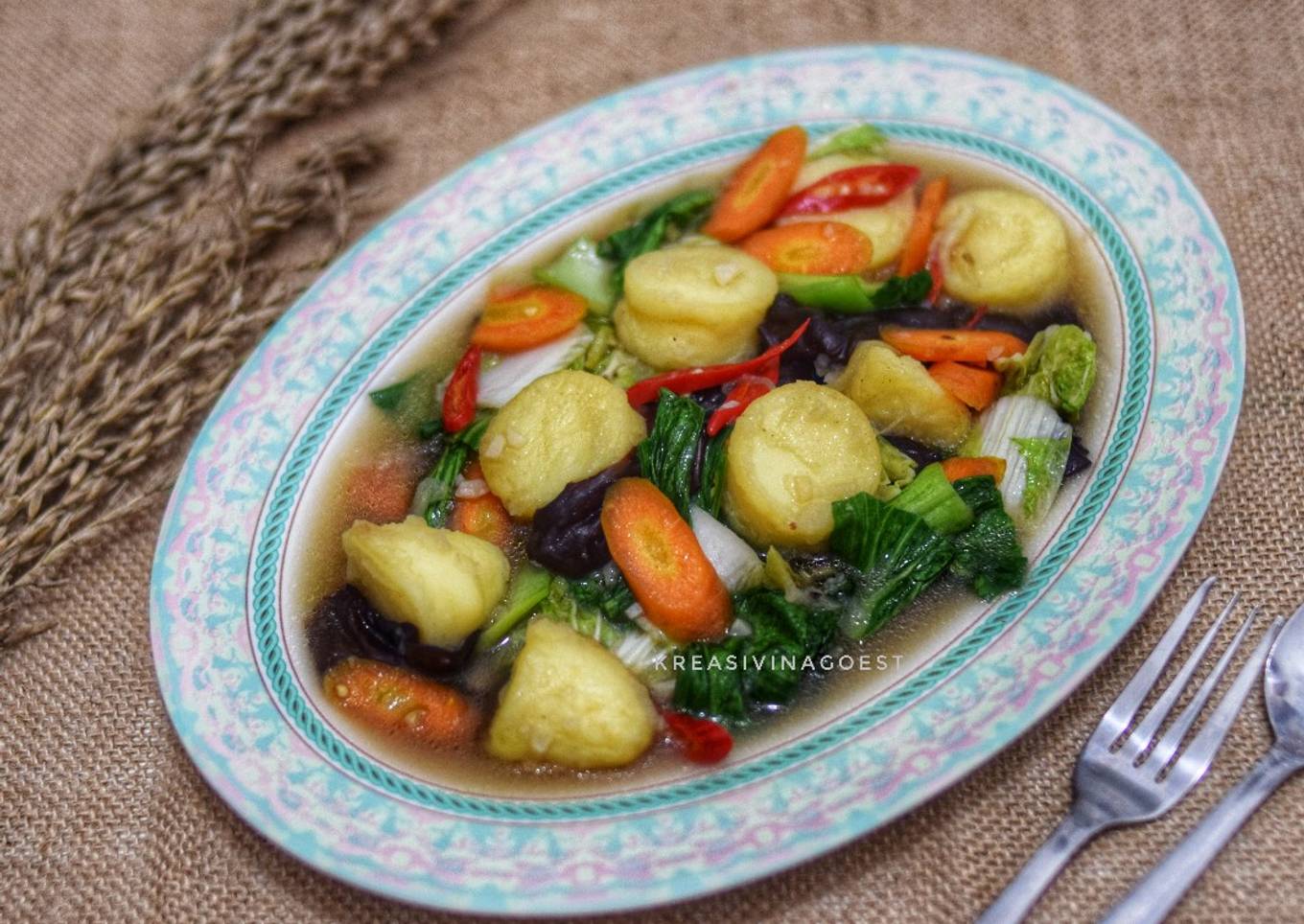Sapo Tahu ala Vegetarian