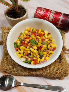 કોર્ન ચાટ(corn chaat recipe in Gujarati) રેસીપી મુખ્ય ફોટો