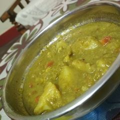 A picture of मटर निमोना.