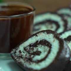 سويسرول الاوريو مع جوز الهند 😋😋-レシピのメイン写真