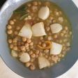 Potaje marinero de garbanzos
