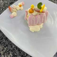 Una foto de Merengue francés- Aplicación Pavlovas