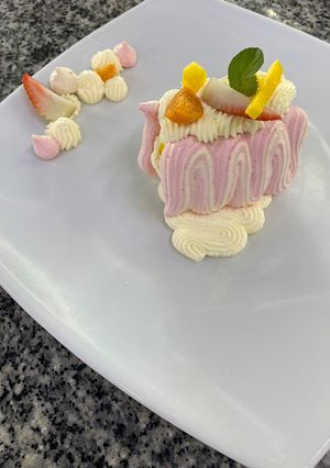 Una foto de Merengue francés- Aplicación Pavlovas