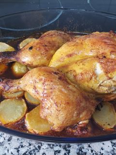 Una foto de Pollo mariposa
