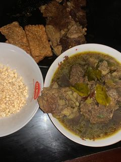 Foto resep Rawon Daging Bumbu Instan & Racik Simpel