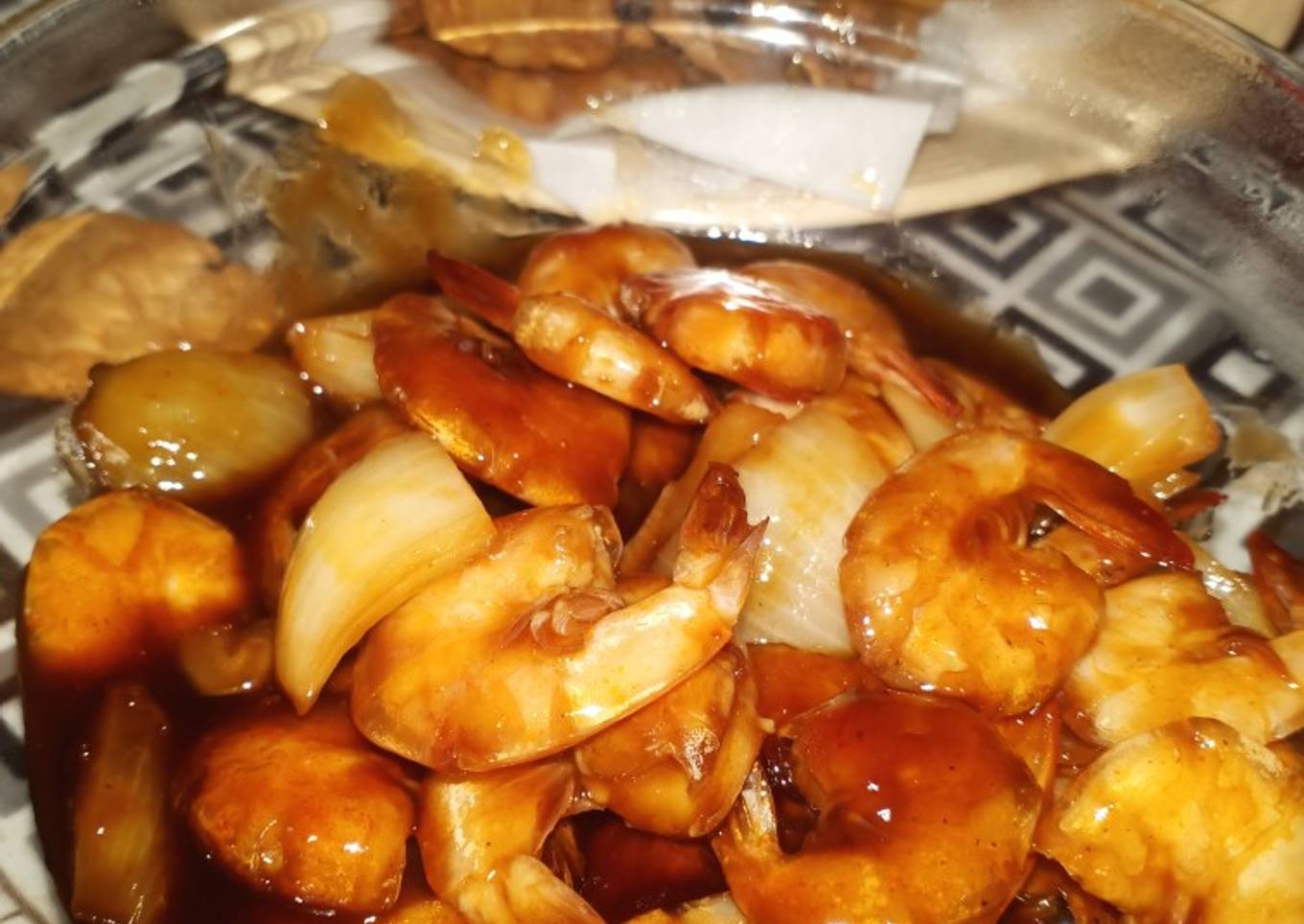 Udang goreng mentega simple mudah