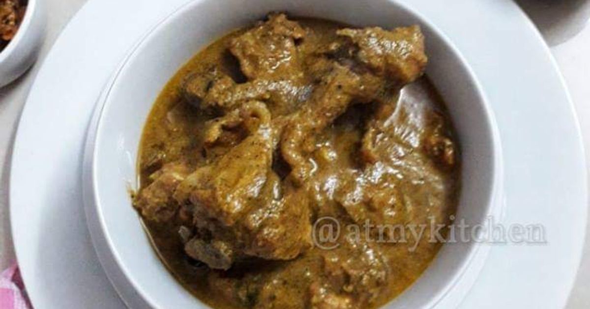 Pepper Chicken Gravy Recipe by Akum Raj Jamir - Cookpad