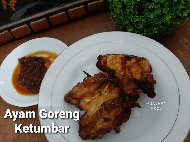 Resep Ayam Goreng Ketumbar (ayam ungkep bumbu ketumbar) yang Enak Banget