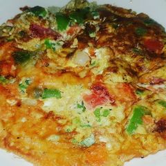 Cheesy Egg Omelette A picture of Cheesy Egg Omelette.