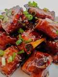 Garlicky Honey Sesame Ribs