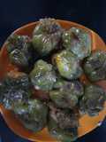 Stuffed green capsicum