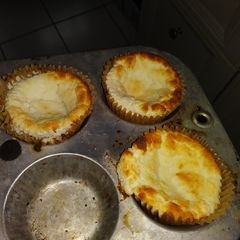 A picture of Coconut flour cupcakes.