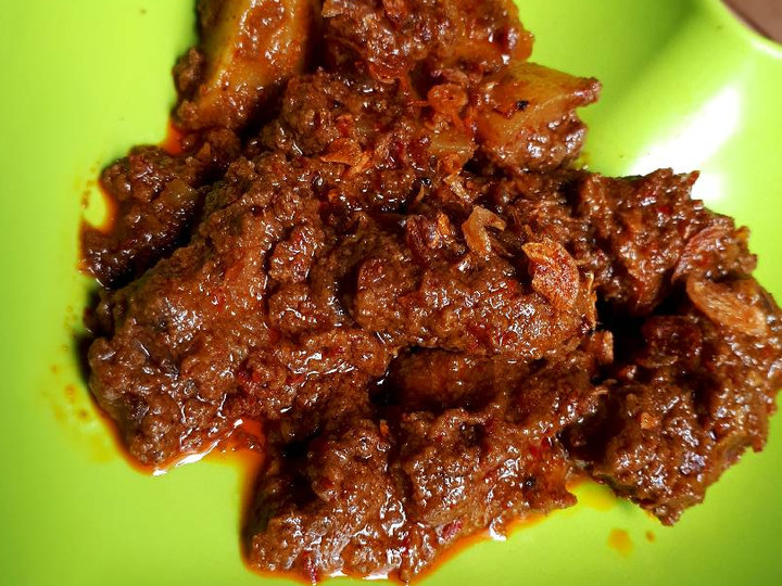 Resep Rendang daging sapi istimewa yang Lezat