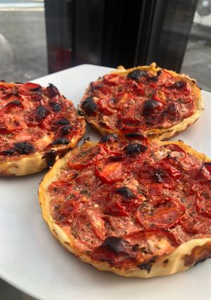 Une photo de Tartelettes aux tomates cerises